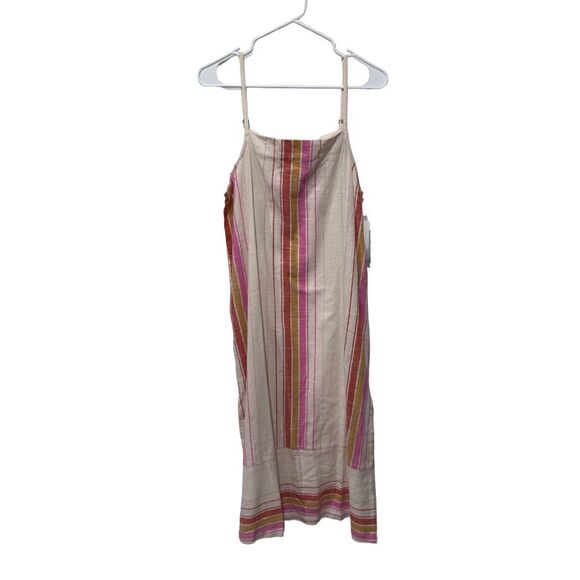 Rip Curl Sleeveless Heat Wave Stripe Sheath Dress Multicolor Size Medium NWT - Picture 1 of 10